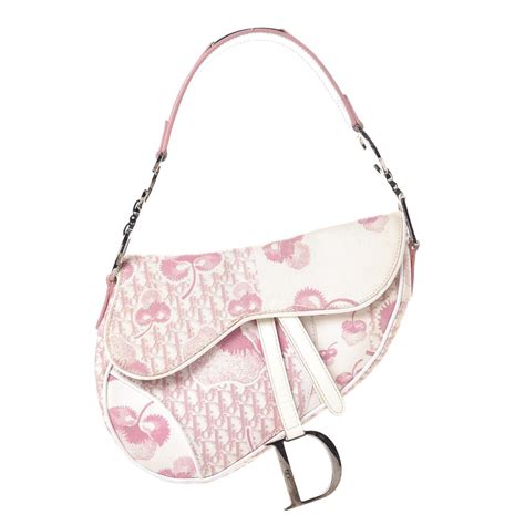 pink christian dior saddle bag|fashionphile dior saddle bag.